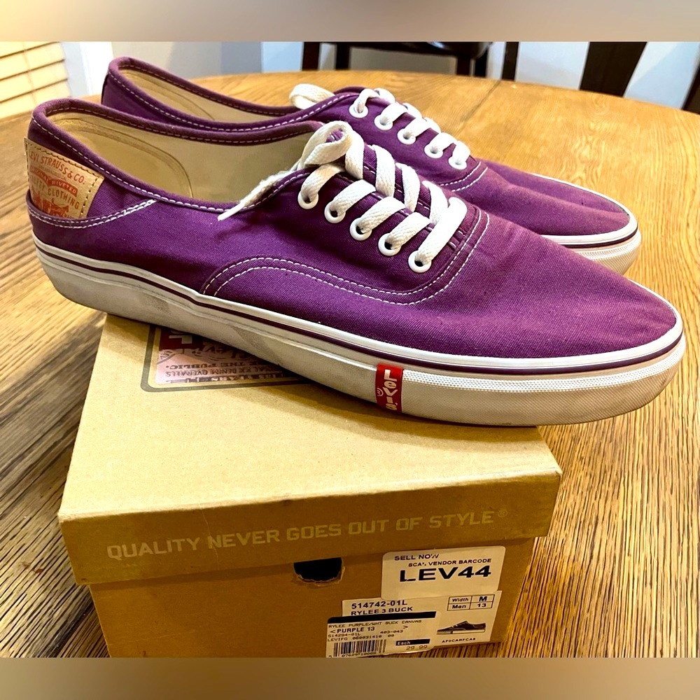 Levi’s Rylee 3 Buck; Purple;Casual; Size 13